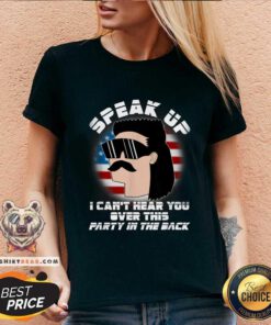 Funny Redneck American Flag USA Mullet V-neck