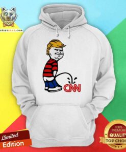 Good Donald Trump Piss On CNN Fake News Hoodie
