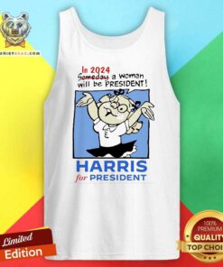 Good In 2024 A Woman Will Be President Harris For President Tank-top