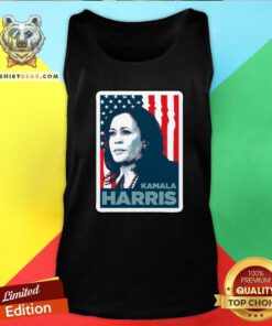 Good Kamala Harris America Flag Retro Tank-top