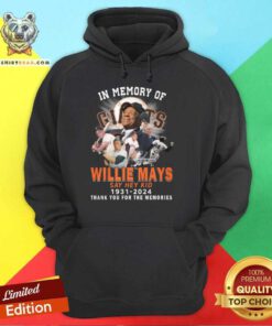 Great In Memory Of Willie Mays San Francisco Giants Say Hey Kid 1931-2024 Hoodie