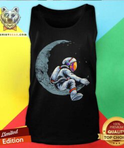 Great Space Moon Planets Astronomy Astronaut Tank-top