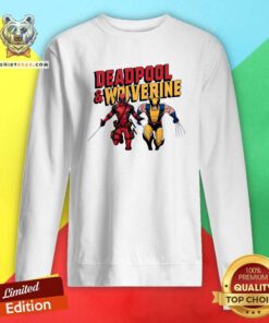 Happy Deadpool And Wolverine Movie Characters Sweatshirt