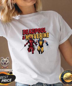 Happy Deadpool And Wolverine Movie Characters V-neck