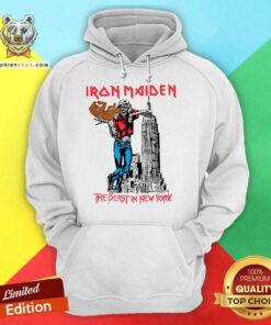 Hot Iron Maiden The Beast In New York Hoodie