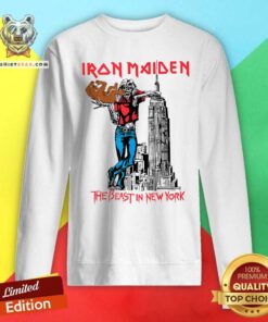 Hot Iron Maiden The Beast In New York Sweatshirt