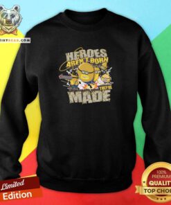 Hot Minion Despicable Me 4 Heroes Aren't Born They're Made Sweatshirt