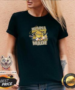 Hot Minion Despicable Me 4 Heroes Aren't Born They're Made V-neck