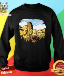 Hot Mount Simpsons Sweatshirt