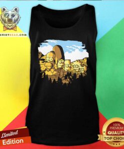 Hot Mount Simpsons Tank-top