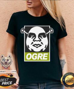 Hot Ogre Shrek V-neck