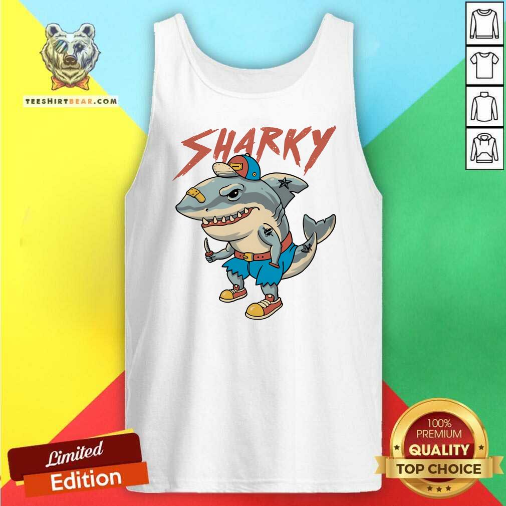 Hot Sharky Boy Tank-top