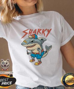 Hot Sharky Boy V-neck