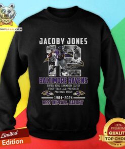 Nice Jacoby Jones Baltimore Ravens 1984-2024 Rest In Peace Jacoby Sweatshirt