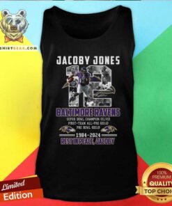 Nice Jacoby Jones Baltimore Ravens 1984-2024 Rest In Peace Jacoby Tank-top