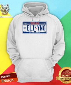 Nice Texas Eli Young Band License Plate Hoodie