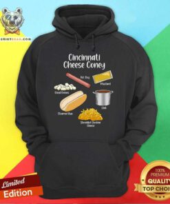 Official Cincinnati Cheese Coney Icons Hoodie