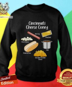 Official Cincinnati Cheese Coney Icons Sweatshirt