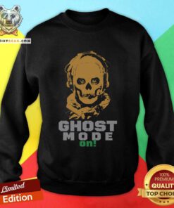 Official Ghost Mode On Call Of Duty Black Sweatshirt