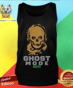 Official Ghost Mode On Call Of Duty Black Tank-top