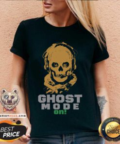 Official Ghost Mode On Call Of Duty Black V-neck
