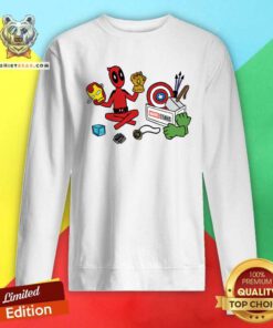 Official Marvel Avengers Toy Box Sweatshirt