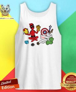 Official Marvel Avengers Toy Box Tank-top