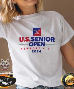 Original 2024 U.S. Senior Open Newport C.C V-neck