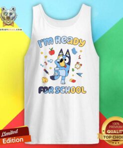 Original Cute I'm Ready For School Tank-top
