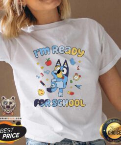 Original Cute I'm Ready For School V-neck