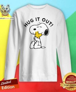 Original Hug It Out Snoopy And Woodstock Sweatshirt