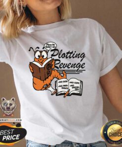 Original Please Be Quiet I Am Plotting Revenge V-neck