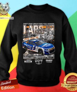 Premium Kyle Larson Checkered Flag Sports 2024 Brickyard 400 Sweatshirt