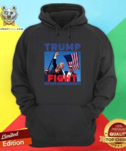 Premium Trump Fight Trump Never Surrender Hoodie