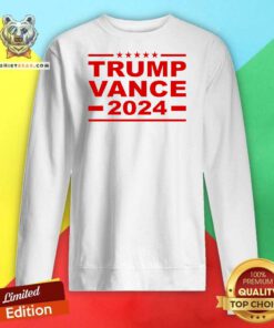 Pretty Trump Vance 2024 For President VP USA Election Patriotic Sweatshirt