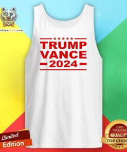 Pretty Trump Vance 2024 For President VP USA Election Patriotic Tank-top