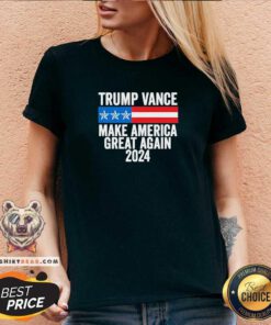 Pretty Trump Vance 2024 Make America Great Again Trump 2024 V-neck