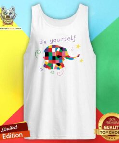 Top Be Yourself Elephant Tank-top