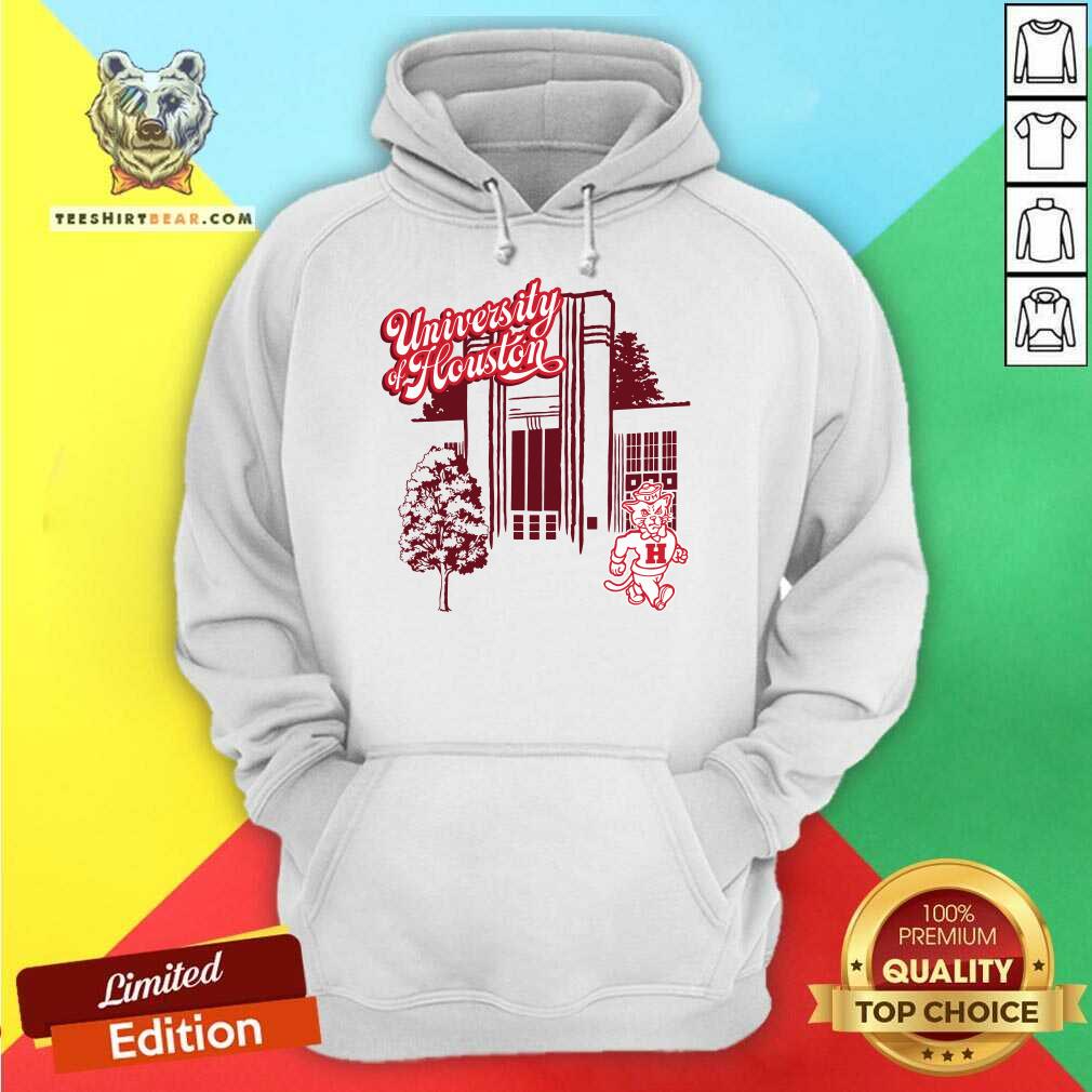 Top Houston Cougars Mascot Scenery Hoodie