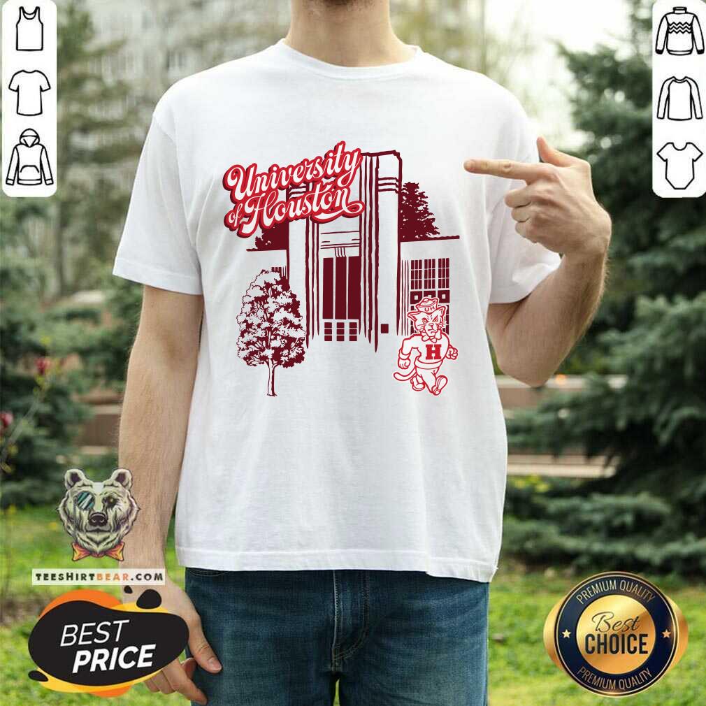 Top Houston Cougars Mascot Scenery T-Shirt