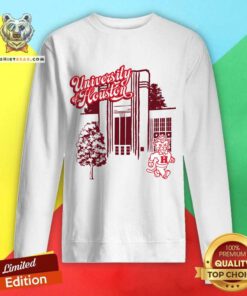 Top Houston Cougars Mascot Scenery Sweatshirt