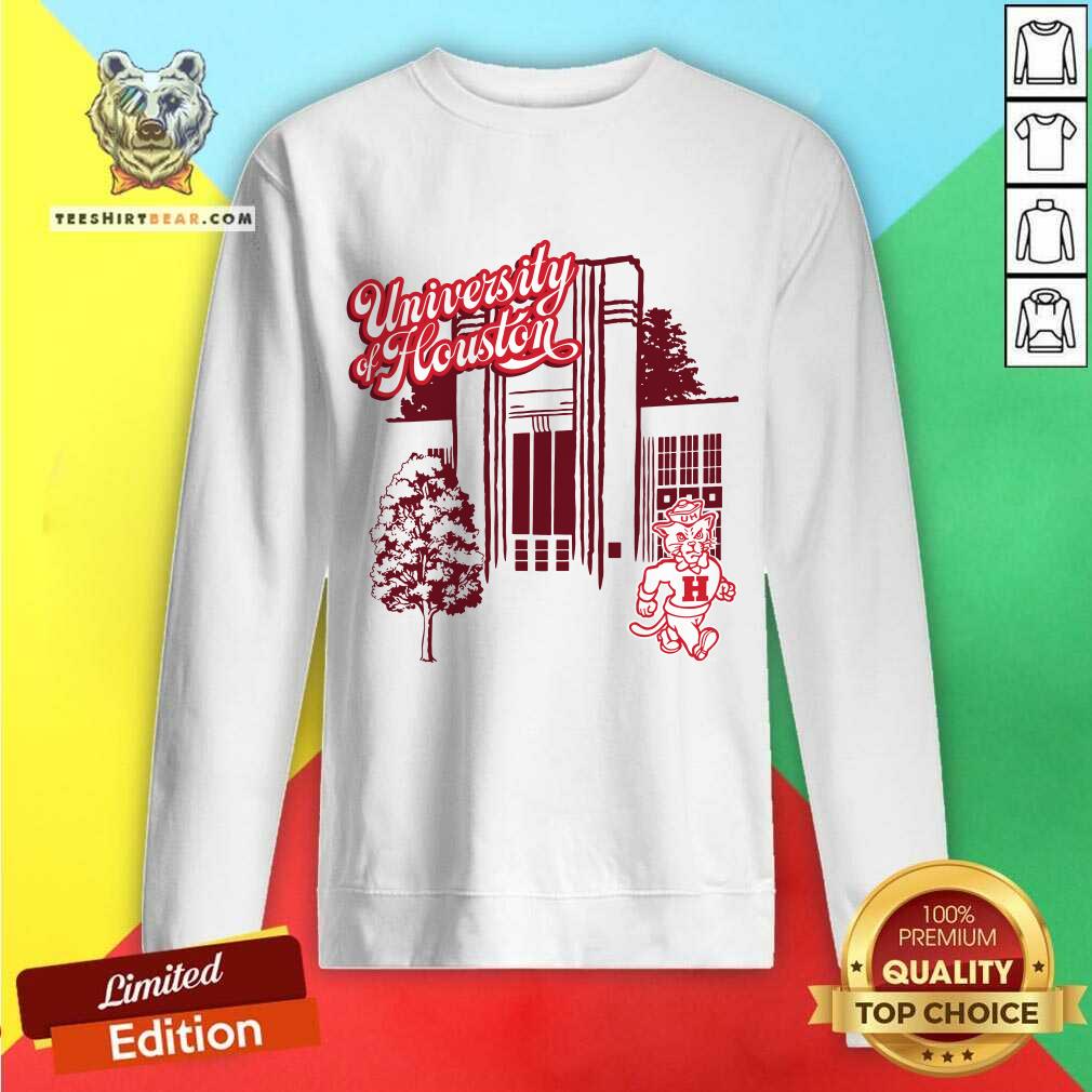 Top Houston Cougars Mascot Scenery Sweatshirt