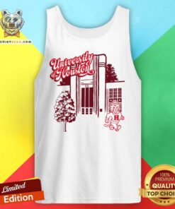 Top Houston Cougars Mascot Scenery Tank-top