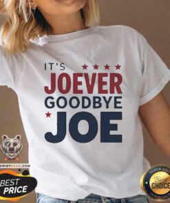 Top It’s Joever Goodbye Joe Biden President Biden V-neck