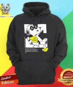 Top Joe Kaws Off White Snoopy Doopy Hoodie