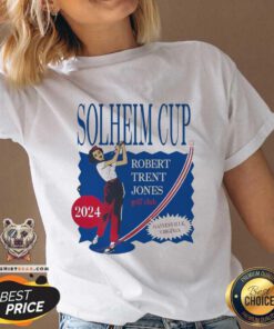 Awesome Barstool Golf X Solheim Cup Retro Golf V-neck