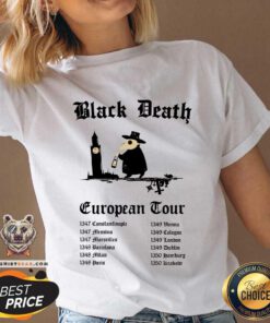 Awesome Black Death European Tour V-neck