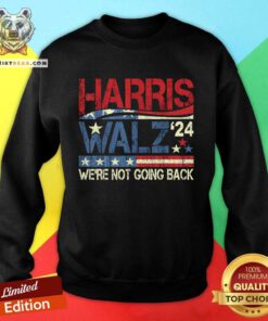 Awesome Harris Walz 2024 Kamala Harris Tim Walz 2024 USA Flag Sweatshirt