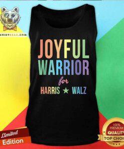 Awesome Joyful Warrior For Kamala Harris Tim Walz 2024 Tank-top