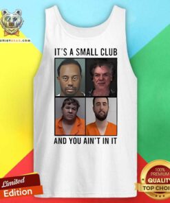 Awesome Scottie Scheffler And Tiger Woods It's A Small Club Tank-top